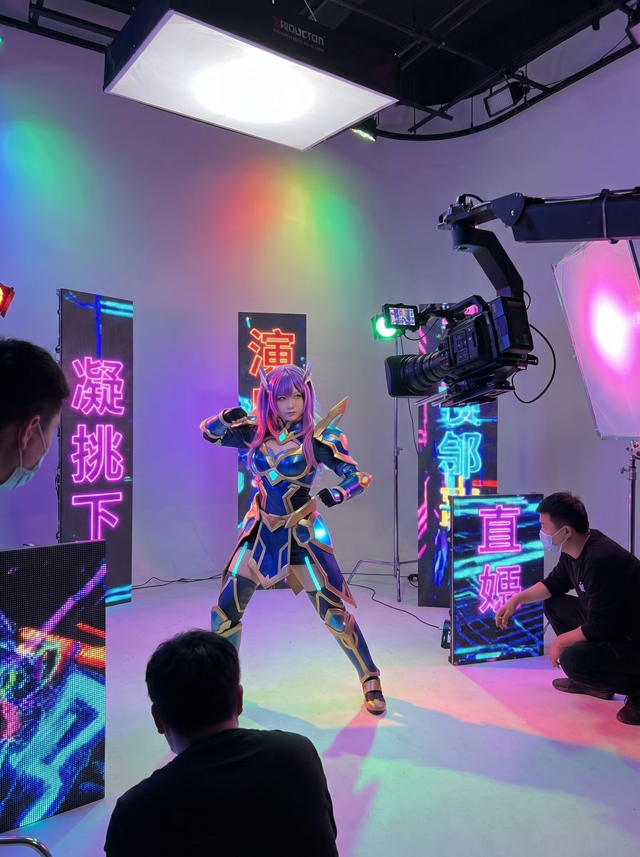 萝莉岛 cosplay视频拍摄